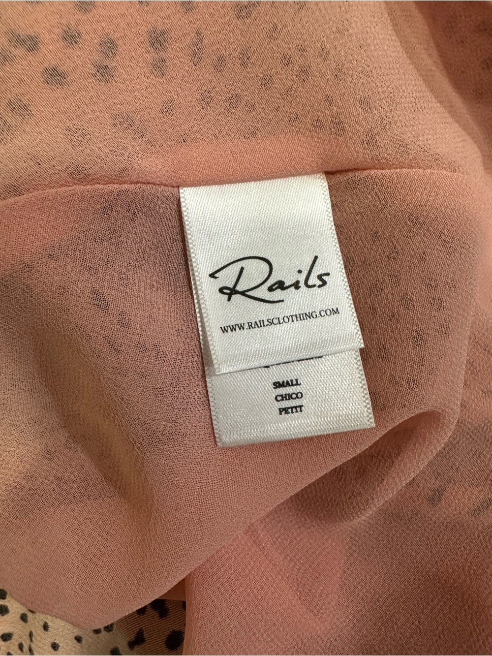 Rails “Frida” Midi “Rose Spotted” Buttoned Down Dress Sz S - Picture 5 of 7
